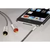 Hama 00080865 Audiokabel 2 m 3,5 mm 2 x Cinch Silber