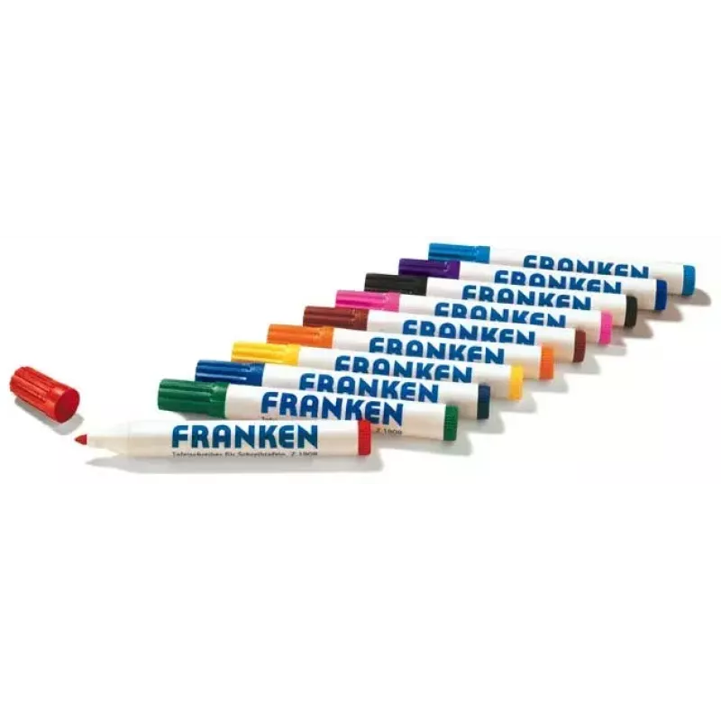 Marker Franken Z1903 4 Stk. Schwarz Blau Rot