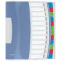 Esselte Divider Book Vivida PP 12 tabs, Blau, Mehrfarbig, Polyvinylchlorid (PVC), A4, 266 mm, 20 mm, 320 mm