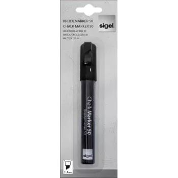 Kreidemarker Sigel GL180 Schwarz