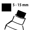 Kreidemarker Sigel GL171 Weiß