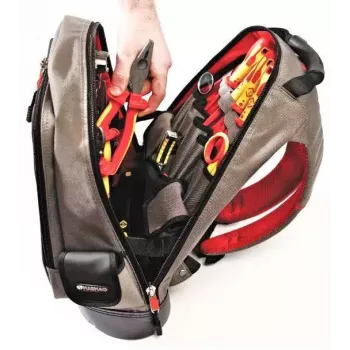 Rucksack C.K Tools MA2635 Schwarz Grau Rot