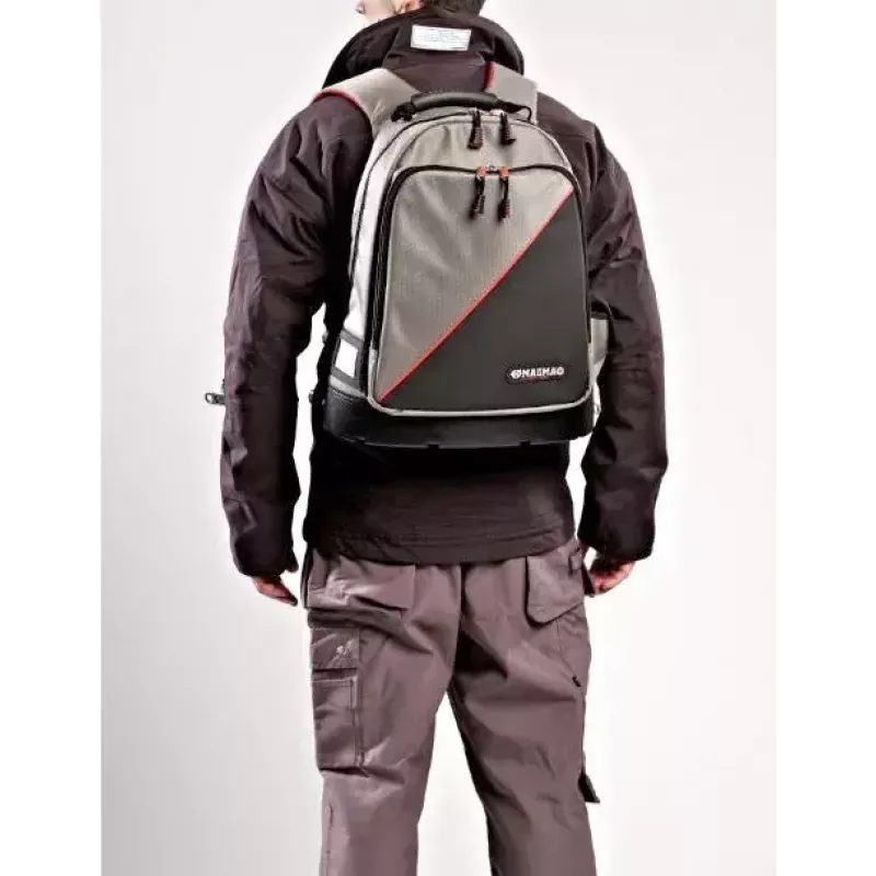 Rucksack C.K Tools MA2635 Schwarz Grau Rot