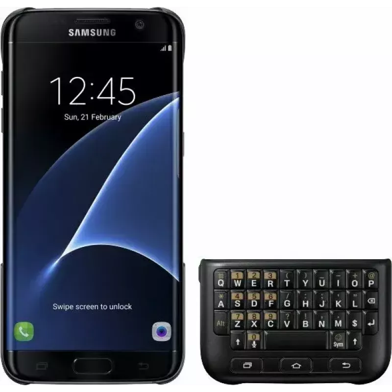 Schutzhülle für Samsung Galaxy S6 edge+ — Schwarz, für 79,9 mm Breite und 12,6 mm Dicke