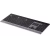 Tastatur Rapoo E9270P RF Wireless QWERTZ German Schwarz Silver