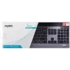 Tastatur Rapoo E9270P RF Wireless QWERTZ German Schwarz Silver