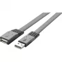USB-Kabel Renkforce RF-4096101 3m USB 2.0 Schwarz