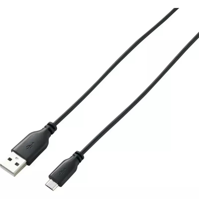 USB 2.0 Datenkabel Renkforce RF-4032111, USB A auf Micro-USB B, 1 m, schwarz
