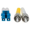 Intellinet Glasfaser-Patchkabel, OS2, LC/ST, 5 m, Gelb, Duplex, Singlemode, 9/125 µm, LSZH, Glasfaser, Lebenslange Garantie