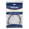 Intellinet Glasfaser-Patchkabel, OM4, LC/LC, 5m, Violett, Duplex, Multimode, 50/125 µm, LSZH, Glasfaser, Lebenslange Garantie