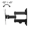 Hama 00118101 TV-Wandhalterung 121,9 cm (48 Zoll) Schwarz