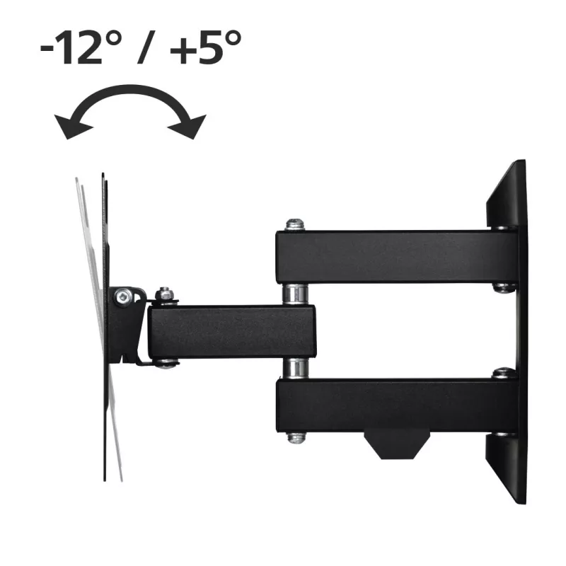Hama 00118101 TV-Wandhalterung 121,9 cm (48 Zoll) Schwarz