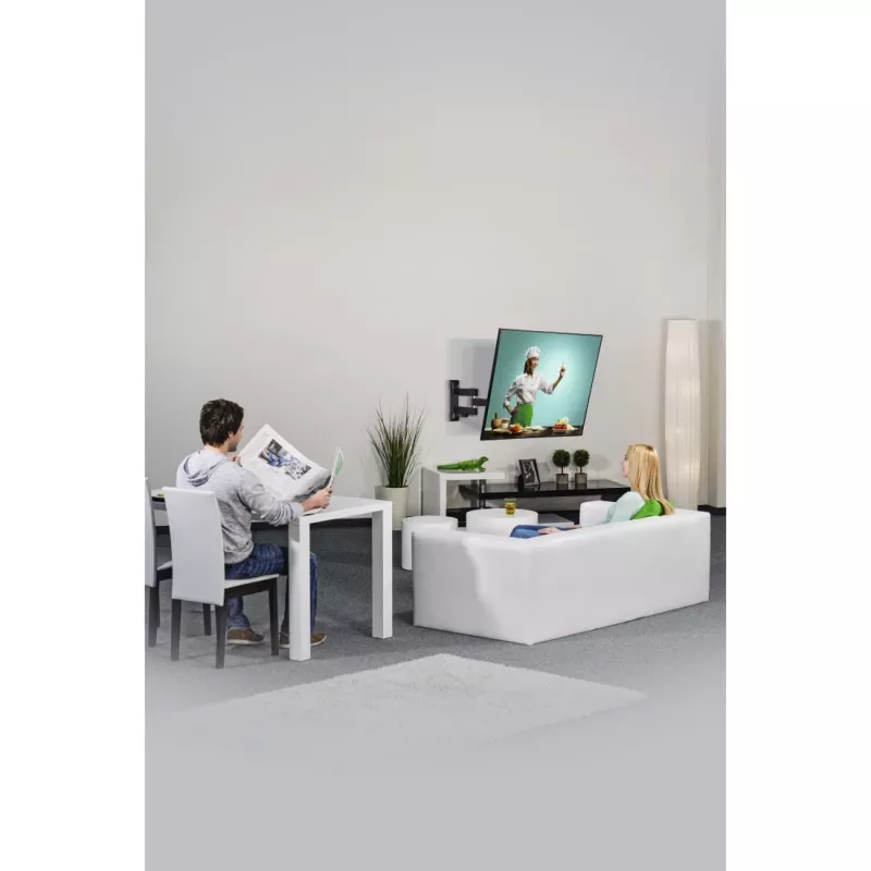 Hama 00118101 TV-Wandhalterung 121,9 cm (48 Zoll) Schwarz