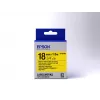 Epson Labelkassette Magnetisch LK-5YB2 Schwarz/Gelb 18 mm (1,5 m)