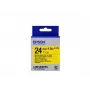 Epson Labelband Magnetisch LK-6YB2 Schwarz/Gelb 24mm (1,5m)
