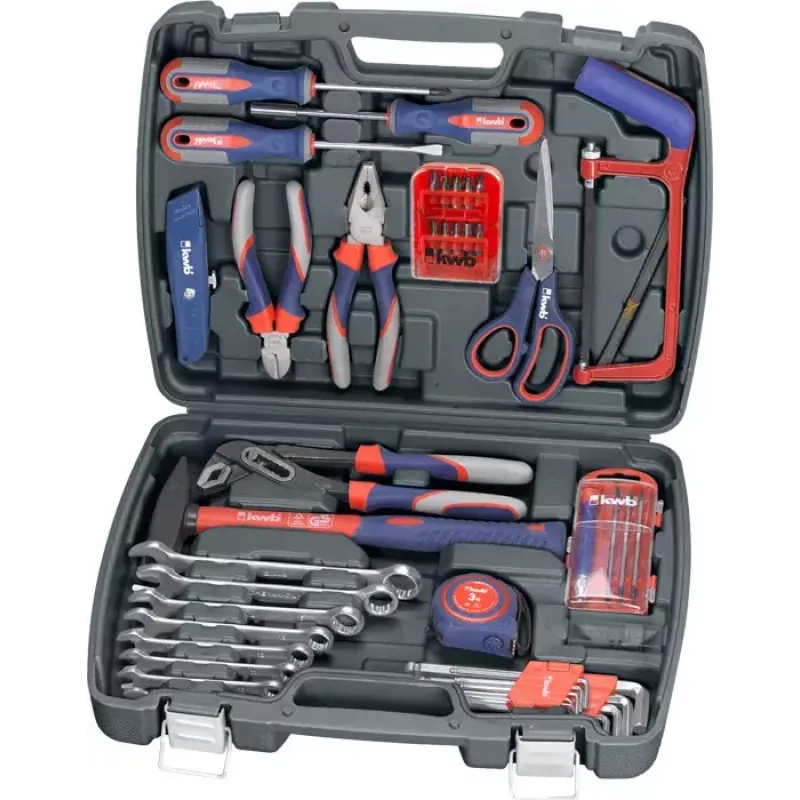 Werkzeugkoffer KWB 65 PC 65 Werkzeuge