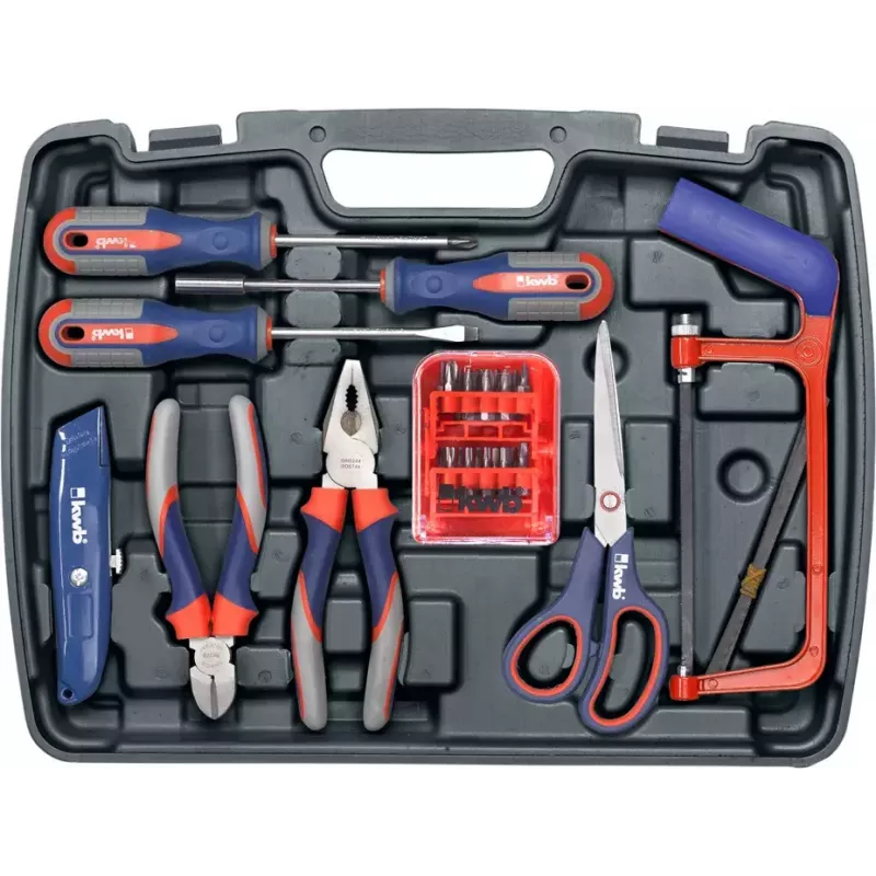 Werkzeugkoffer KWB 65 PC 65 Werkzeuge
