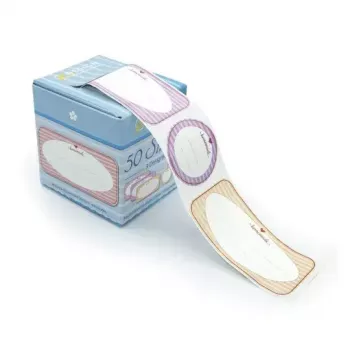 Selbstklebende Etiketten Avery 56820 Rund/Rechteckig Wiederablösbar Orange Pink Weiß Gelb