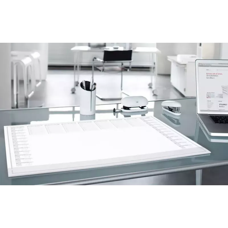 Schreibtischunterlage Papier Sigel HO366 Schwarz Grau Weiß