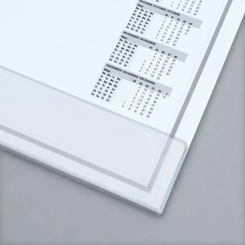 Schreibtischunterlage Papier Sigel HO366 Schwarz Grau Weiß