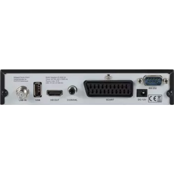 Digital Receiver Megasat HD 6000 DS Kabel Full HD Schwarz
