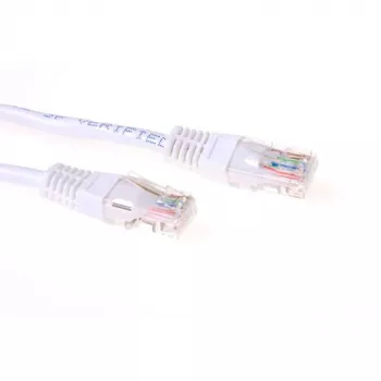 ACT Weiß 10 Meter U/UTP CAT5E Patchkabel mit RJ45-Steckern