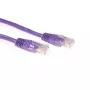 ACT Violett 0,5 Meter U/UTP CAT6 Patchkabel mit RJ45-Steckern