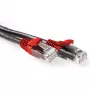 ACT Schwarz 2 Meter U/UTP CAT6A Cross-Patchkabel mit RJ45-Steckern