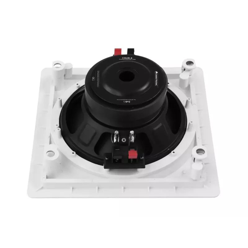 Full range loudspeaker Omnitronic 80710150 Weiß Kabelgebunden 60 W