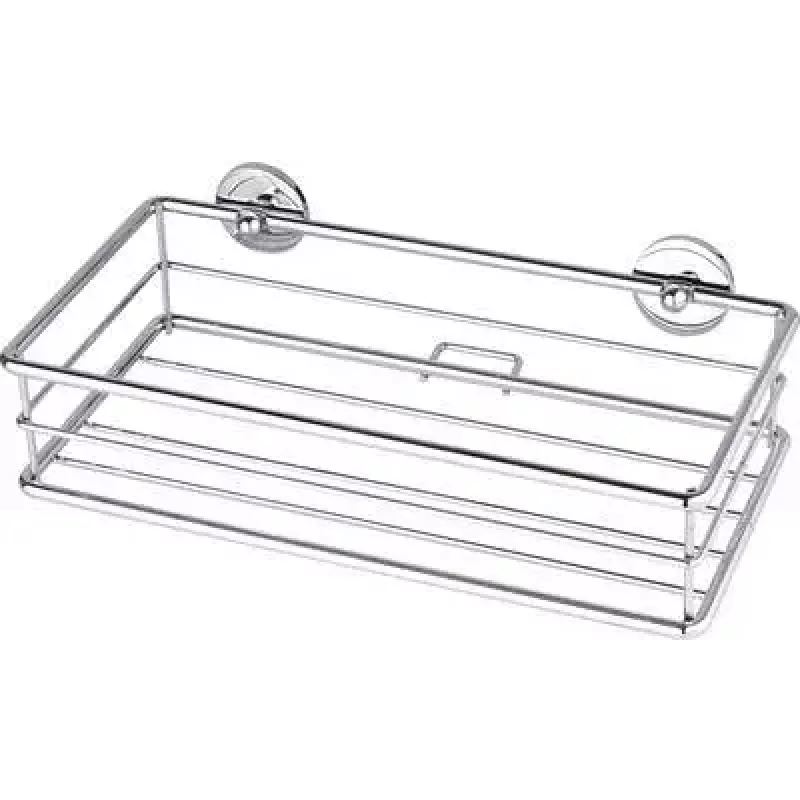 Wandmontierter Duschkorb Tesa 40213-00000-00, langlebiges Design für Toilettenartikel