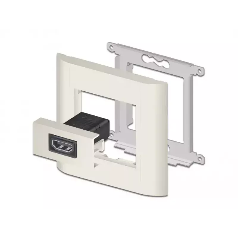 HDMI Modul DeLOCK Easy 45 gerade 22,5 x 45 mm