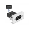 HDMI Modul DeLOCK Easy 45 gerade 22,5 x 45 mm