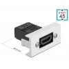 HDMI Modul DeLOCK Easy 45 gerade 22,5 x 45 mm