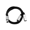 Audiokabel XLR (3-polig) 2 x XLR (3-polig) Schwarz Omnitronic 30225204