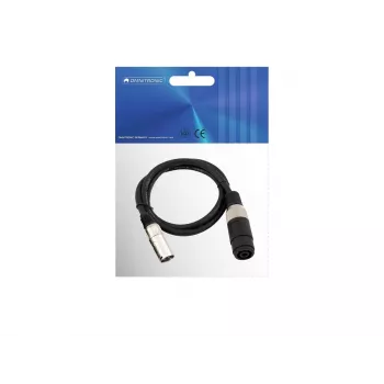 Audiokabel Omnitronic 30225590 Speakon XLR 1 m Schwarz