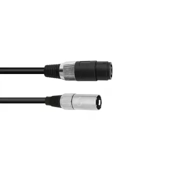 Audiokabel Omnitronic 30225590 Speakon XLR 1 m Schwarz