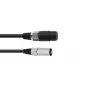 Audiokabel Omnitronic 30225590 Speakon XLR 1 m Schwarz
