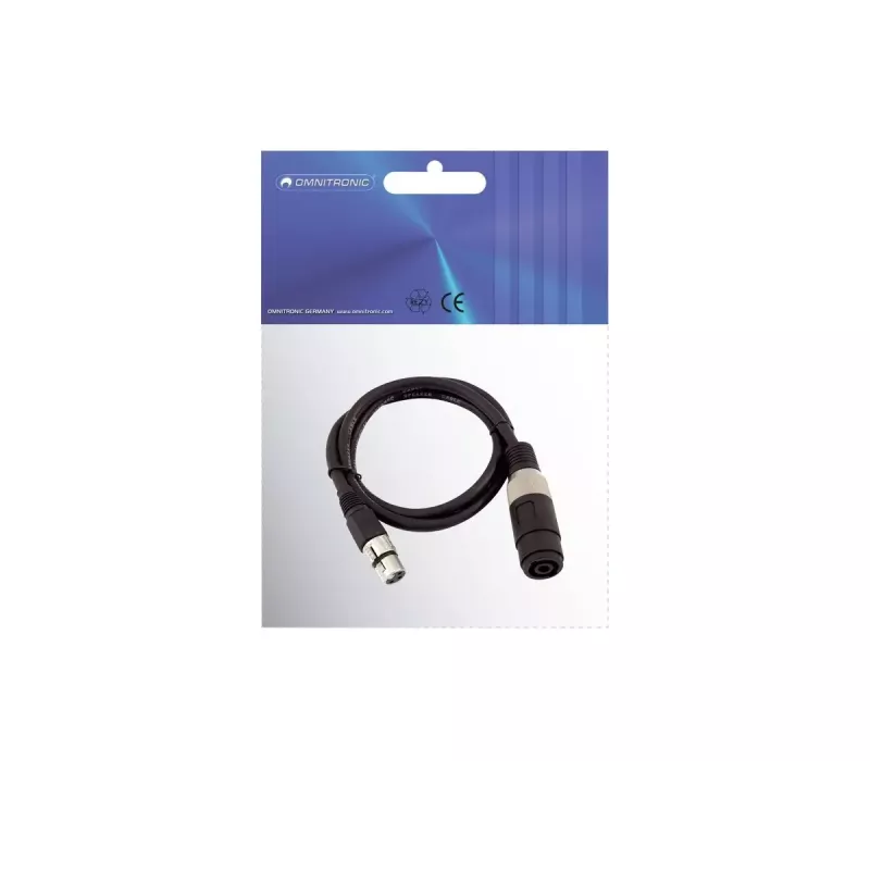 Audiokabel 1 m Omnitronic 30225600