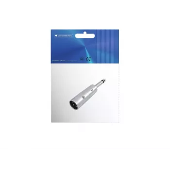 Kabel-Adapter 3-polig XLR auf 6,3 mm Omnitronic 30226450