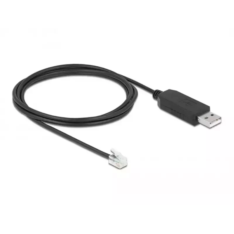 DeLOCK 66738 USB-zu-RS-232-RJ10-Adapterkabel für Meade Autostar