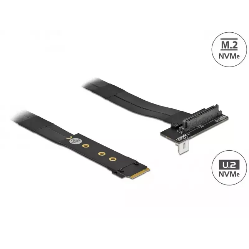 M.2 Key M zu U.2 SFF-8639 NVMe Adapter DeLOCK 64135