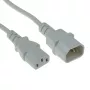 Netzkabel C13 - C14 weiß 0,3 m ACT AK5422
