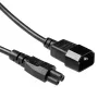 ACT Stromkabel C14 - C5 schwarz 3 m