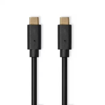 USB-Kabel Port Designs 900074 1m USB-C schwarz 10 Gbit/s