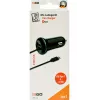 Mobiles Ladegerät 2GO 797170 Universal Schwarz Zigarettenanzünder Auto 12/24V USB 1,4m
