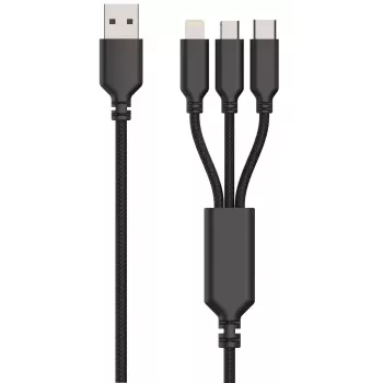 Mobiles Ladegerät 2GO 797257 Universal Schwarz AC Innenbereich 5V