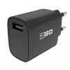 Mobiles Ladegerät 2GO 797257 Universal Schwarz AC Innenbereich 5V