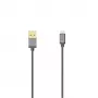 Hama 00200501 Lightning-Kabel 0,75 m Anthrazit