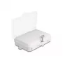DeLOCK Glasfaser-Verteilerbox 6 Ports IP65 wasserdicht Weiß