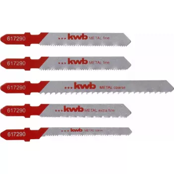 Stichsägeblatt KWB 617290 Schnellarbeitsstahl HSS 5 Stück